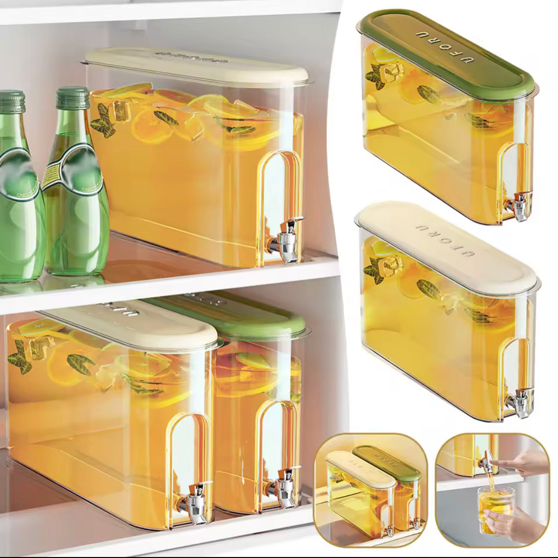 4000ml Large Capacity Water Tank, Iced Beverage Dispenser, Cold Beverages Juice Container, Party Cold Water Pitcher, Plastic Juice and Ice Water Pitcher Water Jug 4000ml Large Capacity Water Tank, Iced Beverage Dispenser, Cold Beverages Juice Container, Party Cold Water Pitcher, Plastic Juice and Ice Water Pitcher Water Jug